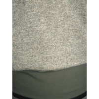 Cieplutki sweter KIMONO ze ściągaczami - miodowy i khaki